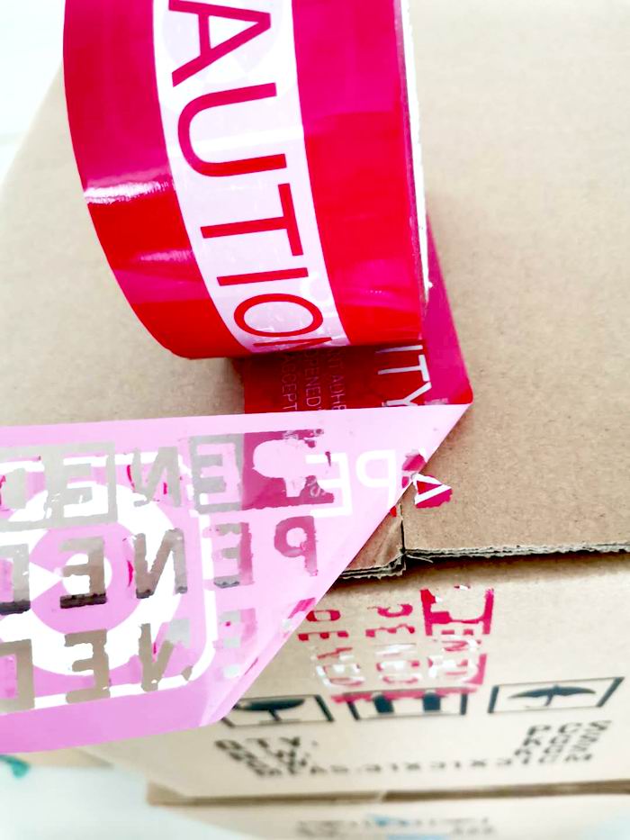 定制LOGO防伪胶带 定制LOGO防伪胶带