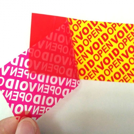 VOID防伪材料标签